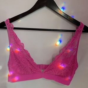 Victoria’s Secret Pink Lace Bra Bralette